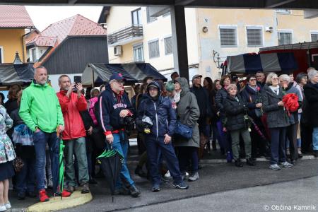 Dobrodošel mamut v Kamniku je dobil svoje mesto bronasti mamut v naravni velikosti, ki stoji v Mamutovem parku (31)